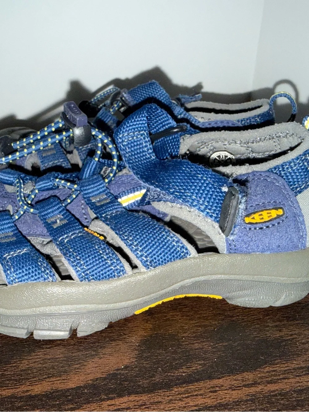 Keen Kids Blue Closed-Toe Sandals - Durable Outdoor Play Shoes